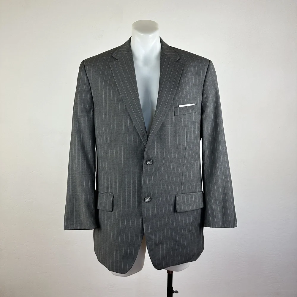 Patrick James Extrafine Virgin Wool Sport Jacket Size 42R